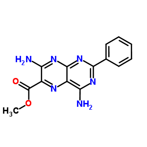 Methyl 4,7-diamino-2-phenyl-pteridine-6-carboxylate Structure,19148-20-0Structure