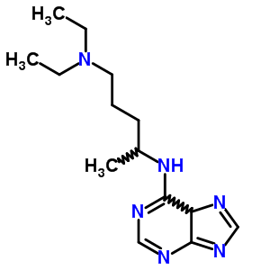 N,n-diethyl-n-(5h-purin-6-yl)pentane-1,4-diamine Structure,19270-92-9Structure