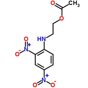 2-[(2,4-Dinitrophenyl)amino]ethyl acetate Structure,19289-04-4Structure