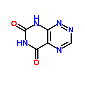 Pyrimido[5,4-e]-1,2,4-triazine-5,7(6h,8h)-dione Structure,19359-69-4Structure