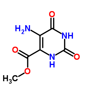 Methyl 5-amino-2,6-dioxo-3h-pyrimidine-4-carboxylate Structure,19796-65-7Structure