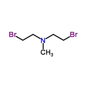 2-Bromo-n-(2-bromoethyl)-n-methyl-ethanamine Structure,2003-38-5Structure