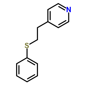 Pyridine, 4-(2-(phenylthio)ethyl)-, hydrochloride Structure,21070-68-8Structure