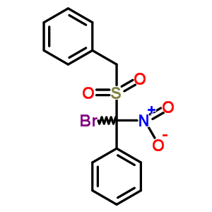 (Benzylsulfonyl-bromo-nitro-methyl)benzene Structure,21272-91-3Structure