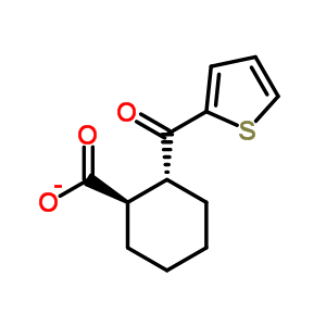 Trans-2-(2-thiophenecarbonyl)-1-cyclohexanecarboxylic acid Structure,212757-11-4Structure