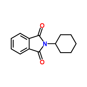 2-Cyclohexylisoindole-1,3-dione Structure,2133-65-5Structure