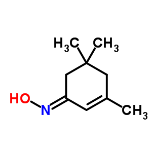 2-Cyclohexen-1-one,3,5,5-trimethyl-, oxime Structure,2157-58-6Structure