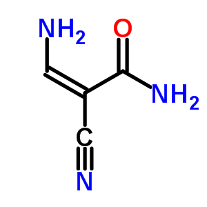 2-Propenamide,3-amino-2-cyano- Structure,21689-52-1Structure