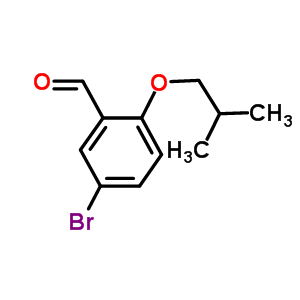 5-Bromo-2-isobutoxybenzaldehyde Structure,222315-01-7Structure