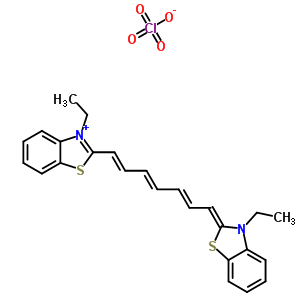 3,3-Diethylthiatricarbocyanine perchlorate Structure,22268-66-2Structure