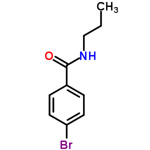 4-Bromo-n-propylbenzamide Structure,223557-19-5Structure