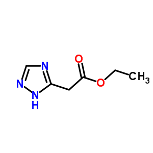 Ethyl 1h-1,2,4-triazol-5-ylacetate Structure,23159-61-7Structure