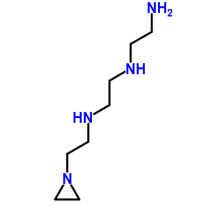 1,2-Ethanediamine,n1-(2-aminoethyl)-n2-[2-(1-aziridinyl)ethyl]- Structure,23435-24-7Structure