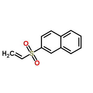 Naphthalene,2-(ethenylsulfonyl)- Structure,23654-93-5Structure