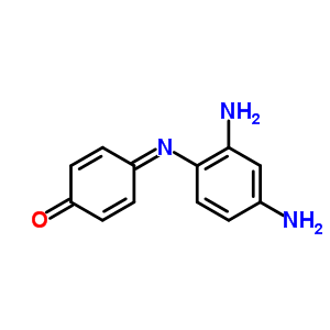 Phenol,4-[(2-amino-4-imino-2,5-cyclohexadien-1-ylidene)amino]- Structure,24093-23-0Structure