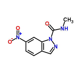 1H-indazole-1-carboxamide,n-methyl-6-nitro- Structure,24240-38-8Structure