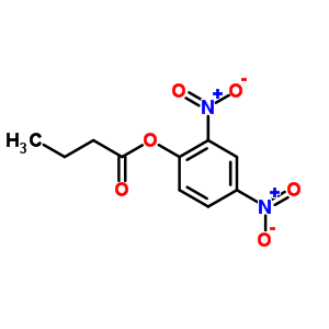 Butanoic acid 2,4-dinitrophenyl ester Structure,24273-19-6Structure