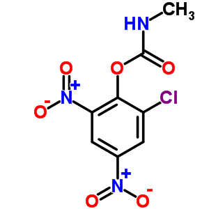 (2-Chloro-4,6-dinitro-phenyl) n-methylcarbamate Structure,2486-28-4Structure