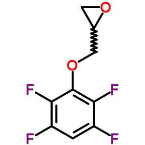 Oxirane,2-[(2,3,5,6-tetrafluorophenoxy)methyl]- Structure,25056-10-4Structure