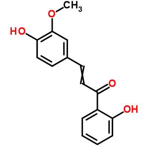 2-Propen-1-one,3-(4-hydroxy-3-methoxyphenyl)-1-(2-hydroxyphenyl)- Structure,25205-49-6Structure