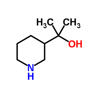 2-Piperidin-3-ylpropan-2-ol Structure,252723-21-0Structure