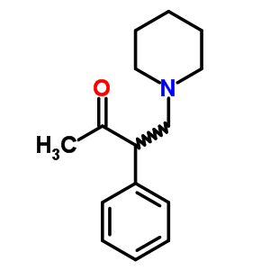 2-Butanone,3-phenyl-4-(1-piperidinyl)-, hydrochloride Structure,25287-70-1Structure