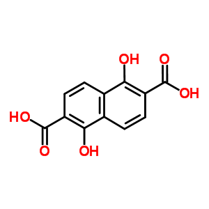 2,6-Naphthalenedicarboxylicacid, 1,5-dihydroxy- Structure,25543-68-4Structure