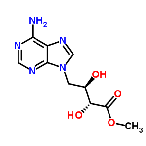 Methyl (2r,3r)-4-(6-aminopurin-9-yl )-2,3-dihydroxy-butanoate Structure,25616-63-1Structure