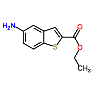 Ethyl 5-amino-1-benzothiophene-2-carboxylate Structure,25785-10-8Structure