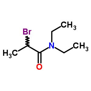 Propanamide,2-bromo-n,n-diethyl- Structure,2620-12-4Structure