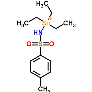 P-toluenesulfonamide, n-(triethylstannyl)- Structure,2627-04-5Structure