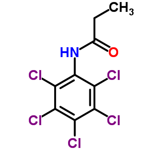 Propanamide,n-(2,3,4,5,6-pentachlorophenyl)- Structure,26320-51-4Structure