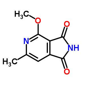 1H-pyrrolo[3,4-c]pyridine-1,3(2h)-dione,4-methoxy-6-methyl- Structure,26413-70-7Structure