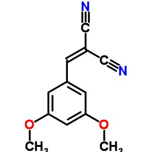 Propanedinitrile,2-[(3,5-dimethoxyphenyl)methylene]- Structure,26495-19-2Structure