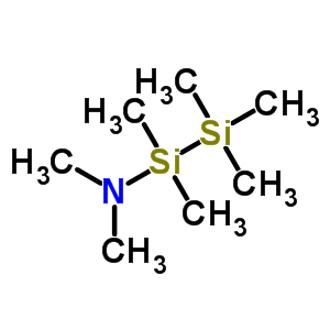 Dimethyl aminopentamethyl disilane Structure,26798-98-1Structure