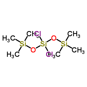 3,3-Dichloro-1,1,1,5,5,5-hexamethyl-trisiloxane Structure,2750-44-9Structure