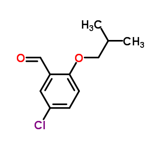 5-Chloro-2-isobutoxybenzaldehyde Structure,27590-77-8Structure