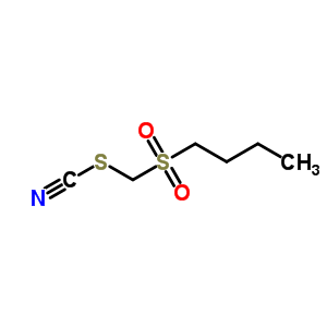 1-(Thiocyanatomethylsulfonyl)butane Structure,27617-57-8Structure