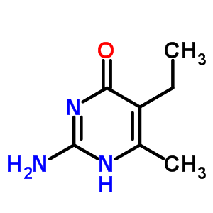 2-Amino-5-ethyl-6-methyl-pyrimidin-4-ol Structure,28224-69-3Structure