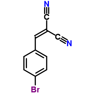 Propanedinitrile,2-[(4-bromophenyl)methylene]- Structure,2826-24-6Structure