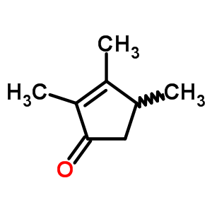 2,3,4-Trimethyl-2-cyclopentenone Structure,28790-86-5Structure