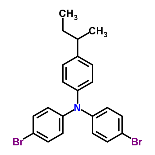 Bis(4-bromophenyl)-4-sec-butylaniline Structure,287976-94-7Structure