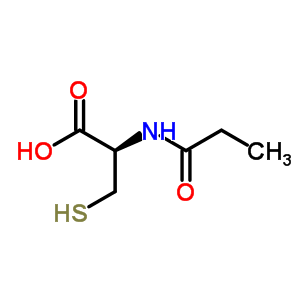 N-propionyl-l-cysteine Structure,2885-79-2Structure