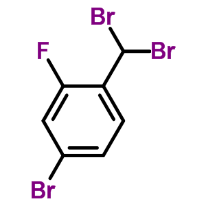 4-Bromo-1-(dibromomethyl)-2-fluorobenzene Structure,295803-26-8Structure