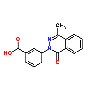 3-(4-Methyl -1-oxophthalazin-2(1h)-yl )benzoic acid Structure,296790-56-2Structure