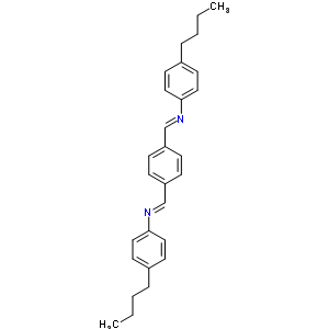 N,n’-terephthalylidene-bis(4-butylaniline) Structure,29743-21-3Structure