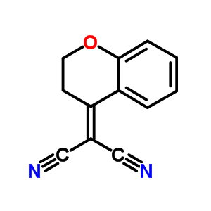 Propanedinitrile,2-(2,3-dihydro-4h-1-benzopyran-4-ylidene)- Structure,30197-78-5Structure