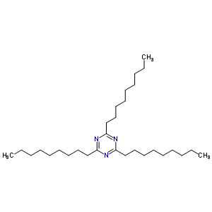 1,3,5-Triazine,2,4,6-trinonyl- Structure,30362-98-2Structure