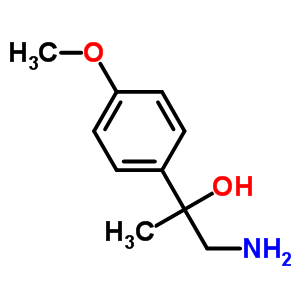 1-Amino-2-(4-methoxyphenyl )propan-2-ol Structure,305448-36-6Structure