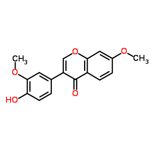 3-(4-Hydroxy-3-methoxyphenyl)-7-methoxychromen-4-one Structure,30564-92-2Structure